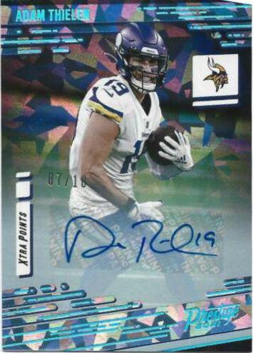 Adam Thielen [Xtra Points Signature Premium Platinum] #158