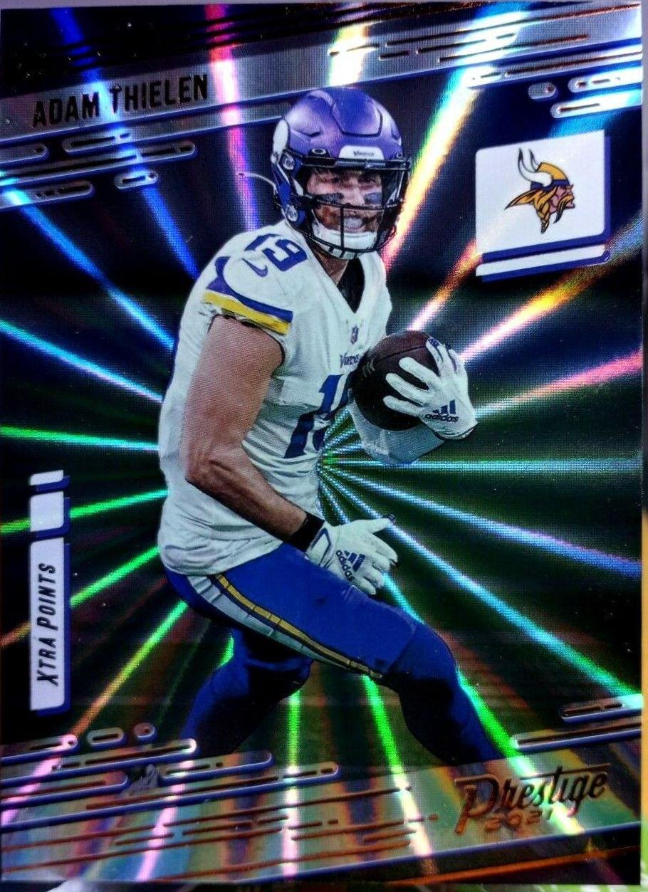 Adam Thielen [Xtra Points Sunburst] #158