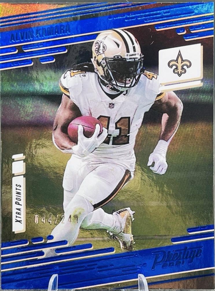 Alvin Kamara [Xtra Points Premium Blue] #135
