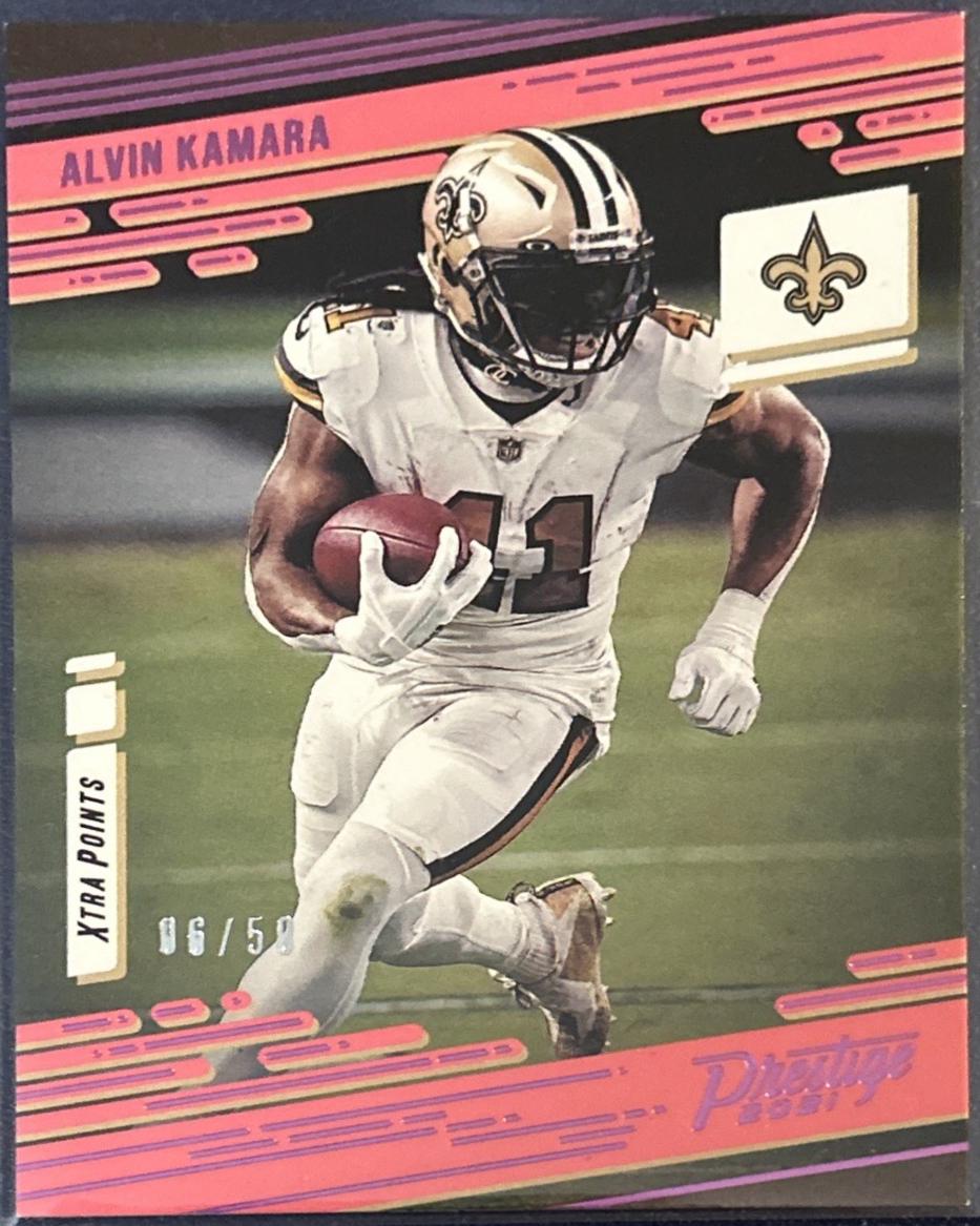 Alvin Kamara [Xtra Points Premium Pink] #135