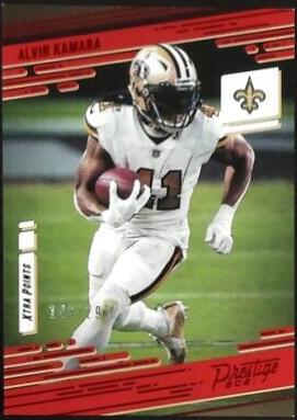 Alvin Kamara [Xtra Points Premium Red] #135