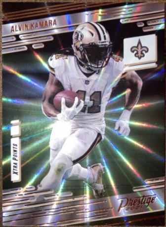 Alvin Kamara [Xtra Points Sunburst] #135