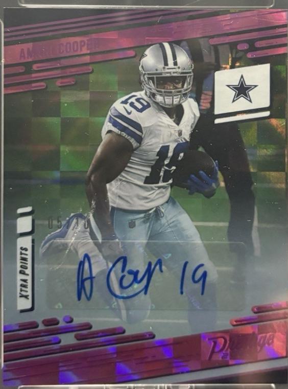 Amari Cooper [Xtra Points Signature Premium Pink] #7