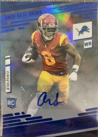 Amon Ra St. Brown [Xtra Points Blue] #234