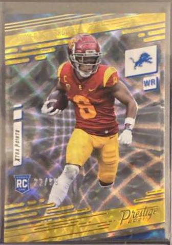 Amon Ra St. Brown [Xtra Points Premium Gold] #234