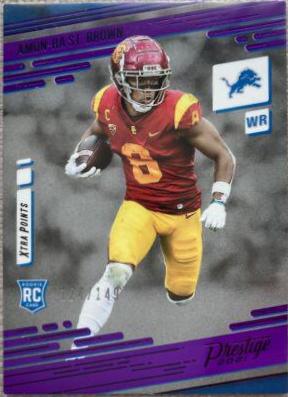 Amon Ra St. Brown [Xtra Points Purple] #234