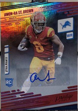 Amon Ra St. Brown [Xtra Points Red] #234