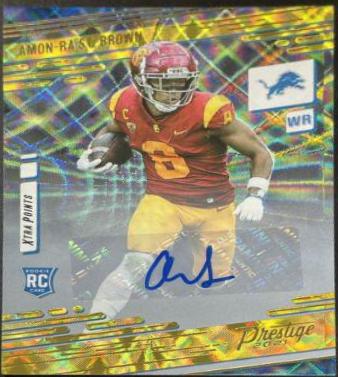 Amon Ra St. Brown [Xtra Points Signature Premium Gold] #234