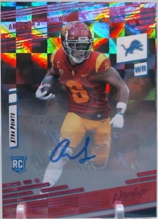 Amon Ra St. Brown [Xtra Points Signature Premium Pink] #234