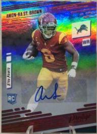 Amon Ra St. Brown [Xtra Points Signature Premium Red] #234