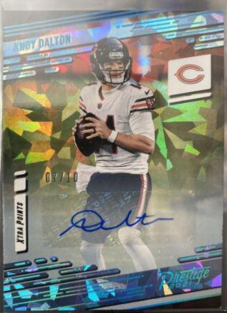 Andy Dalton [Xtra Points Signature Premium Platinum] #6
