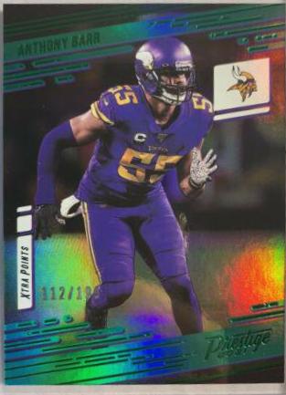 Anthony Barr [Xtra Points Green] #162