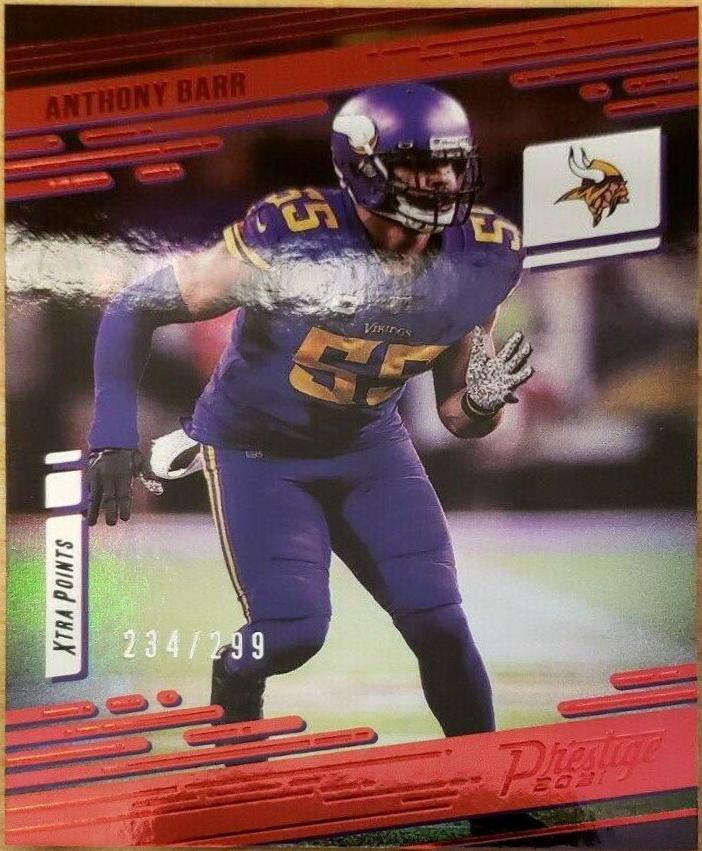 Anthony Barr [Xtra Points Red] #162