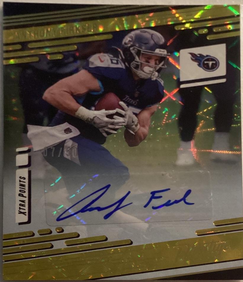 Anthony Firkser [Xtra Points Signature Premium Gold] #177