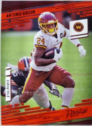 Antonio Gibson [Xtra Points Red] #154