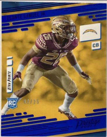 Asante Samuel Jr. [Xtra Points Blue] #256