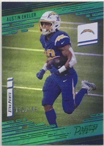 Austin Ekeler [Xtra Points Green] #193