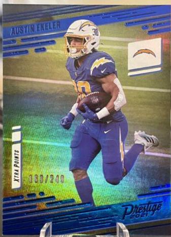 Austin Ekeler [Xtra Points Premium Blue] #193