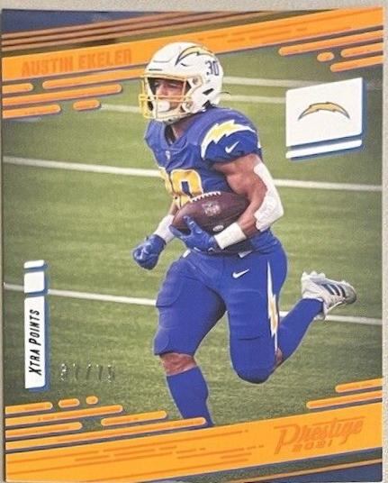 Austin Ekeler [Xtra Points Premium Orange] #193