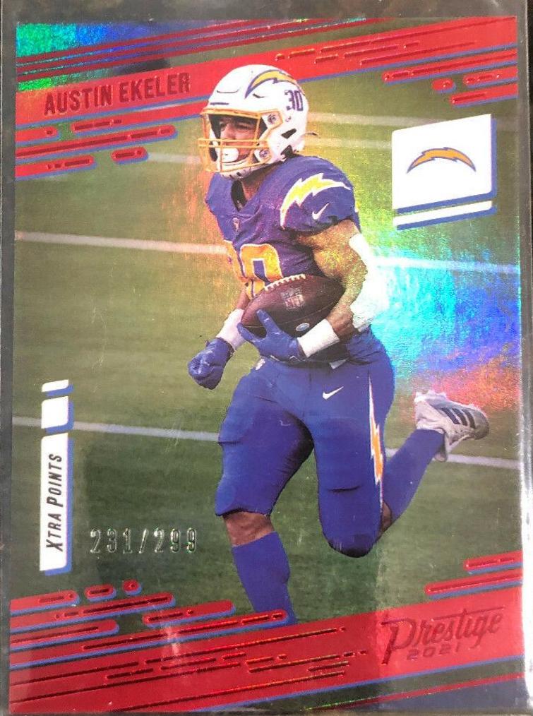 Austin Ekeler [Xtra Points Premium Red] #193