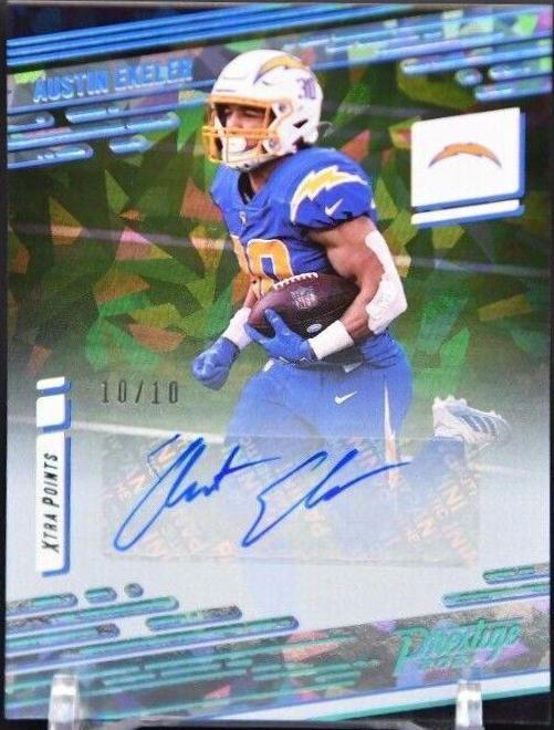Austin Ekeler [Xtra Points Signature Premium Platinum] #193