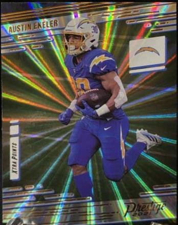 Austin Ekeler [Xtra Points Sunburst] #193