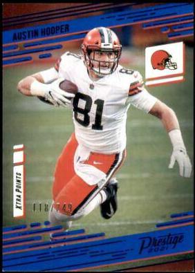 Austin Hooper [Xtra Points Blue] #121