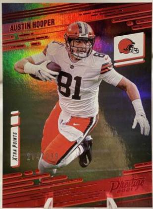 Austin Hooper [Xtra Points Premium Red] #121