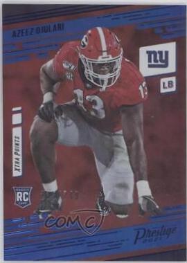 Azeez Ojulari [Xtra Points Premium Blue] #269