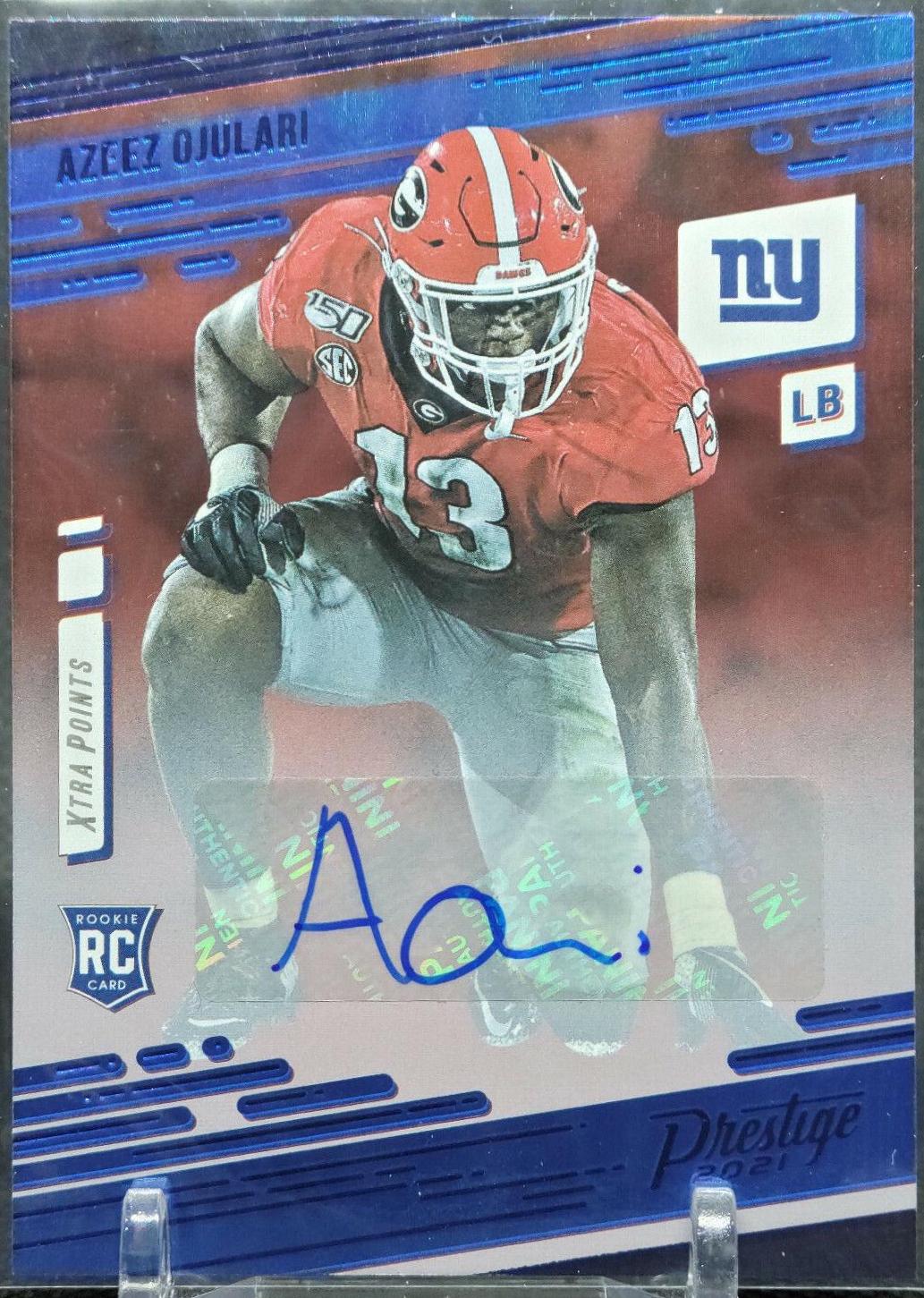 Azeez Ojulari [Xtra Points Signature Premium Blue] #269