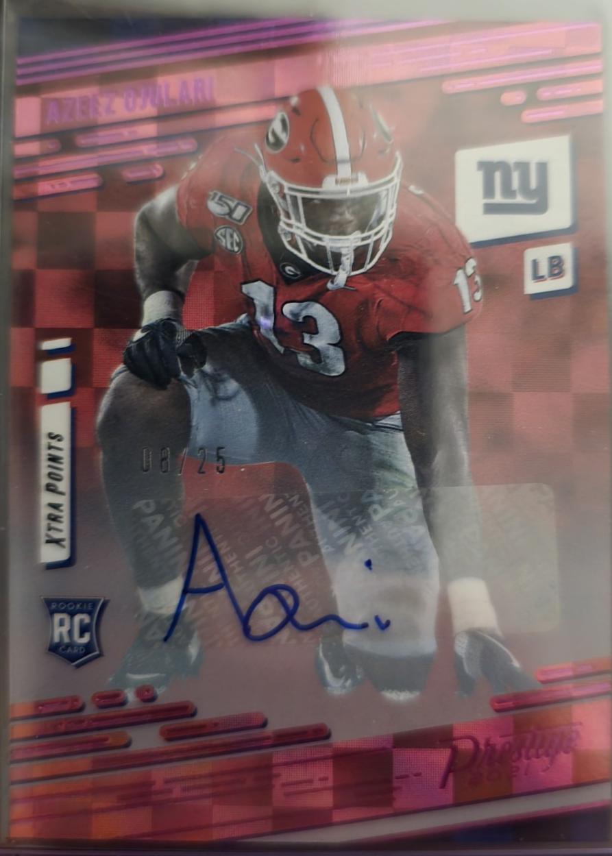 Azeez Ojulari [Xtra Points Signature Premium Pink] #269
