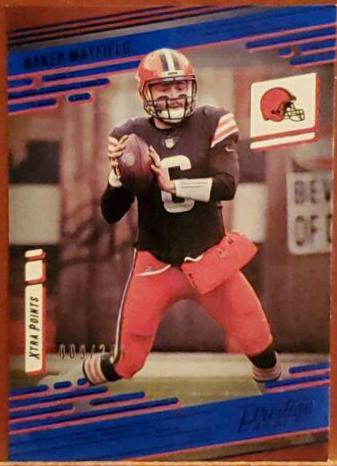 Baker Mayfield [Xtra Points Blue] #122