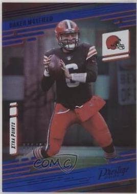 Baker Mayfield [Xtra Points Premium Blue] #122