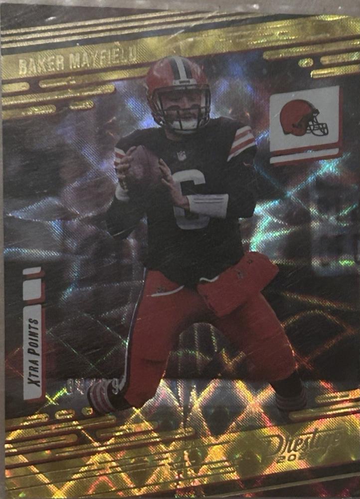 Baker Mayfield [Xtra Points Premium Gold] #122
