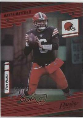Baker Mayfield [Xtra Points Premium Red] #122