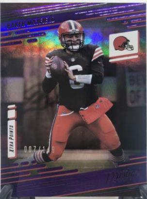 Baker Mayfield [Xtra Points Purple] #122