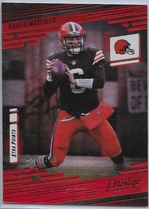 Baker Mayfield [Xtra Points Red] #122