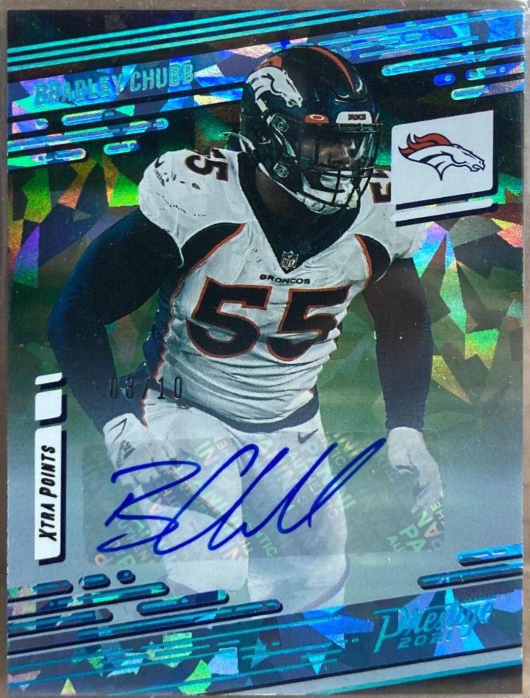 Bradley Chubb [Xtra Points Blue] #43