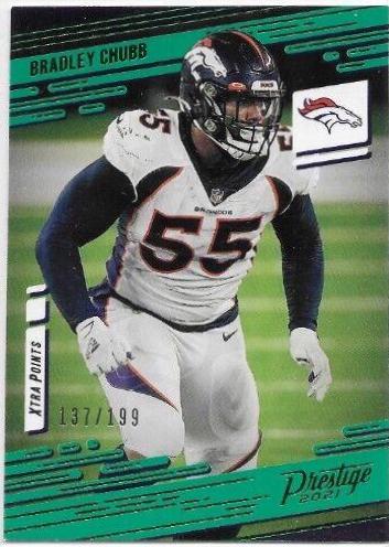 Bradley Chubb [Xtra Points Green] #43