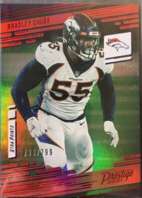 Bradley Chubb [Xtra Points Premium Red] #43
