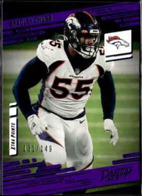 Bradley Chubb [Xtra Points Purple] #43