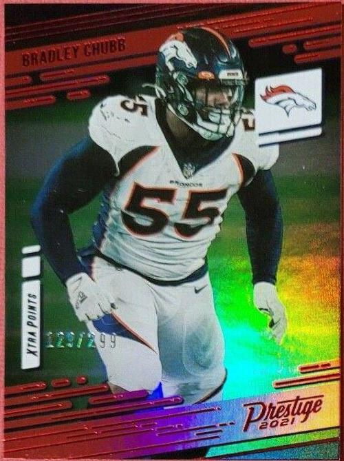 Bradley Chubb [Xtra Points Red] #43