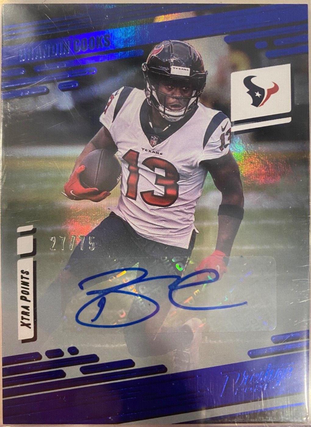 Brandin Cooks [Xtra Points Signature Premium Blue] #26