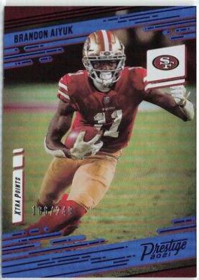 Brandon Aiyuk [Xtra Points Blue] #144