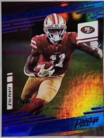 Brandon Aiyuk [Xtra Points Premium Blue] #144