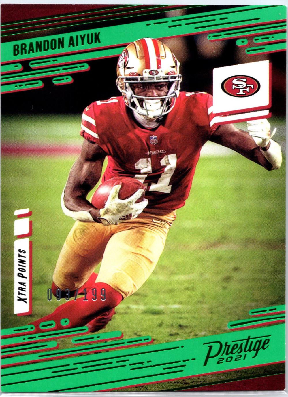 Brandon Aiyuk [Xtra Points Premium Green] #144