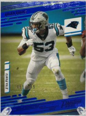 Brian Burns [Xtra Points Blue] #79