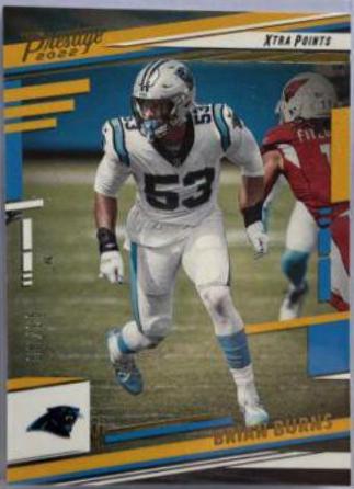 Brian Burns [Xtra Points Gold] #79