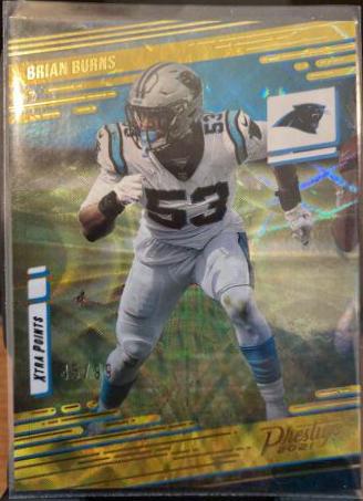 Brian Burns [Xtra Points Premium Gold] #79