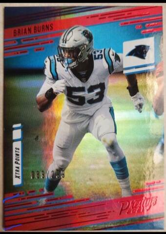Brian Burns [Xtra Points Red] #79